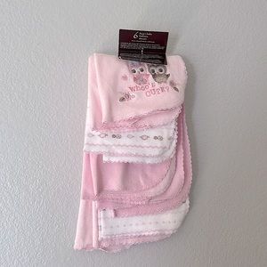 Burp cloth and bib bundle